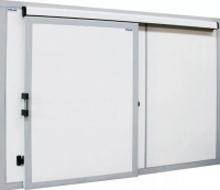 Дверной блок для холодильной камеры polair откатная дверь 3000 x2560 (80 мм) 